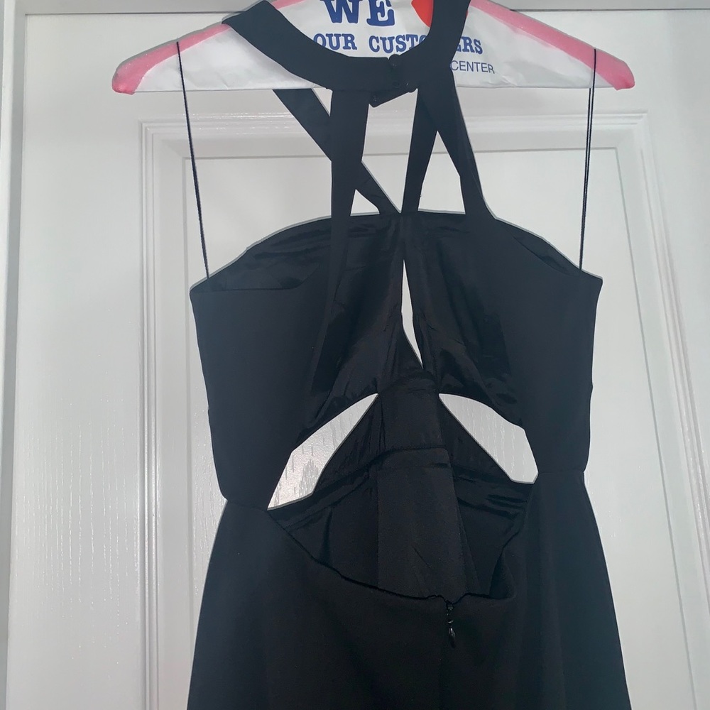 Black formal dress